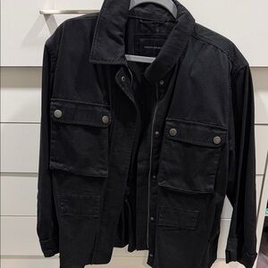 Banana Republic Black Utility Jacket